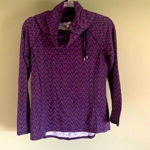 T by Talbots | Cowl Neck Pullover with Drawstring